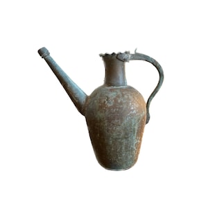 Antique Home decor Brass vintage look Decorative brass pitcher. Antique Decorative Pitcher. French antique pitcher