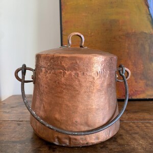 French Copper Cauldron.