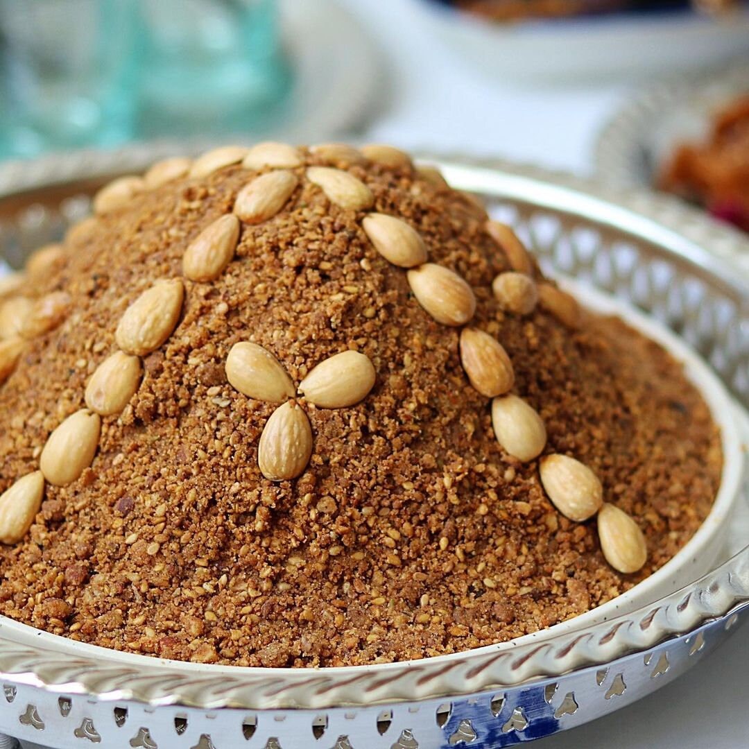 Sellou , Moroccan Delice Sfouf