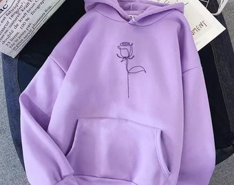 lilac sweatshirts