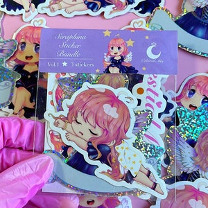 3 Pack Sticker Bundle Seraphina