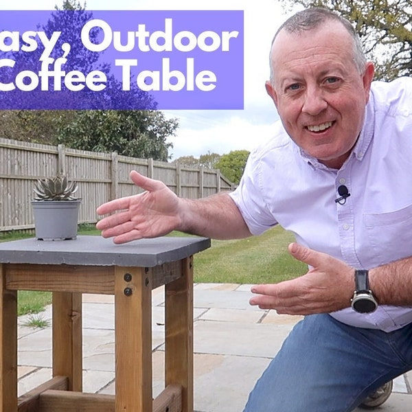 Plans for an 'Outdoor Coffee Table'