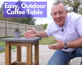 Plans for an 'Outdoor Coffee Table'