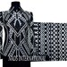 Veste D'équitation Western JC Apparel - Showmanship, Noir & Multicolore, Taille Petite