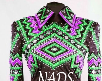 Crystals Western Show Jacket: Women's Equestrian Riding Apparel