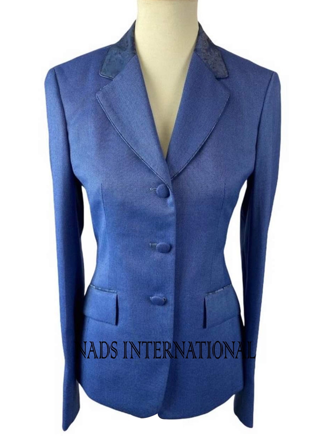 Equestrian Hunt Coat, Hunter Coat With Velvet Collar/riding Jacket