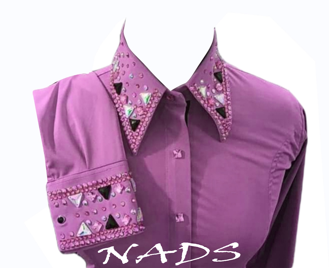 Western Pleasure Show Shirt Western Show Shirt Horseman Show Etsy