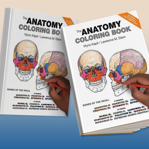 The Anatomy Coloring Book 4th Edition by Wynn Kapit, Lawrence M. Elson pdf ebook instant download