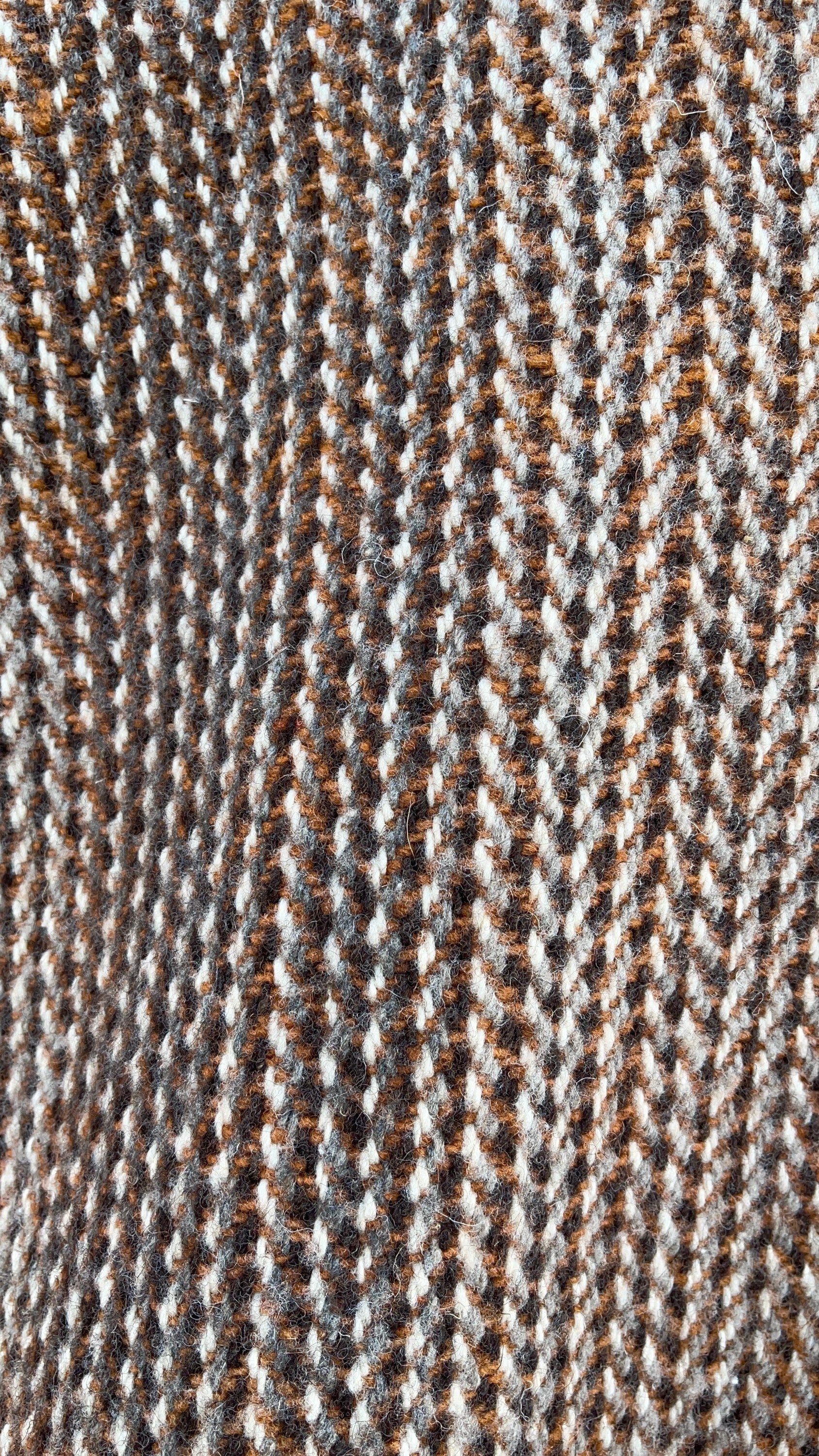 Couverture Tissée Bleu | 100% laine vierge