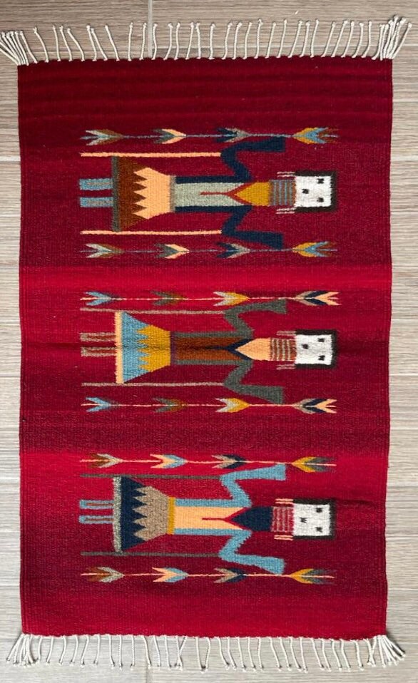 Authentic High Quality Zapotec Rug Women of the Cornfield Etsy