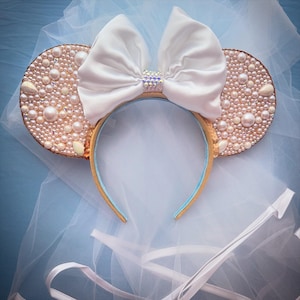 Bridal Disney Mickey Ears