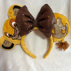 Simba Inspired Mickey Ears