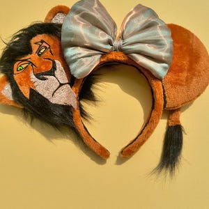 Scar Inspired Mickey ears