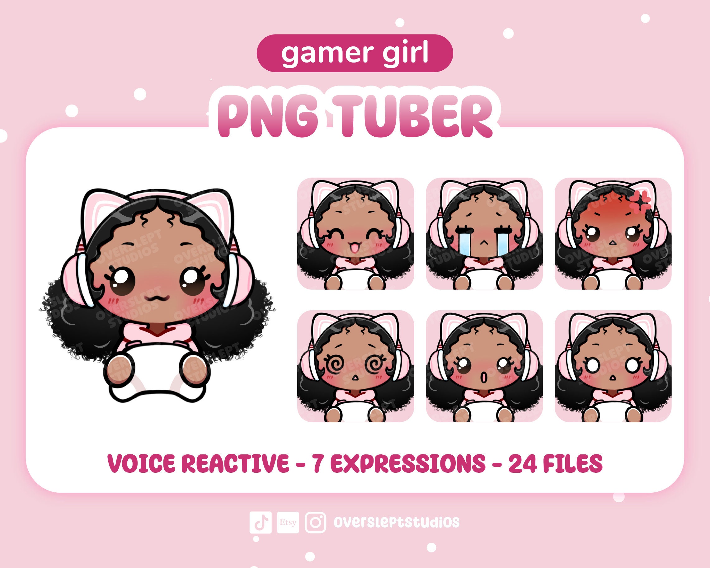 Bear Pngtuber Avatar for Twitch//facebook/kick/discord 