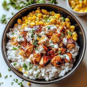 Street Corn Chicken Rice Bowl Recipe eBook, Mexican Inspired Dinner, Healthy Meal Prep Guide, Instant Digital Download PDF