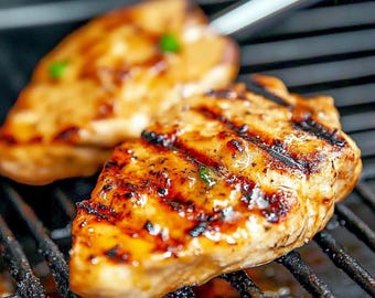 Ricetta eBook del pollo alla griglia con senape di Digione e arancia: marinata per barbecue (PDF stampabile da scaricare)