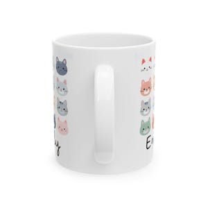 Custom Cat Mug | Personalized Large Coffee Cup image 9