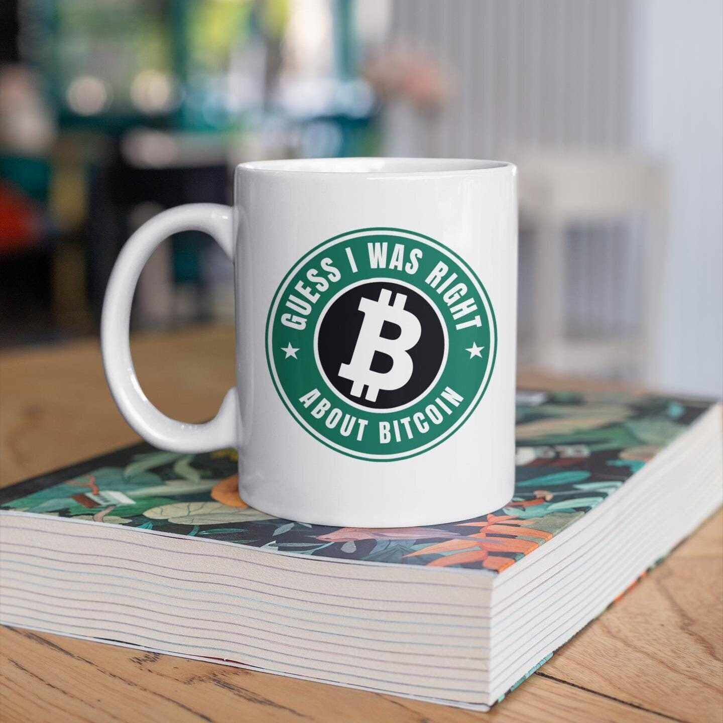 Bitcoin Coffee Mug | Crypto Gift - Etsy