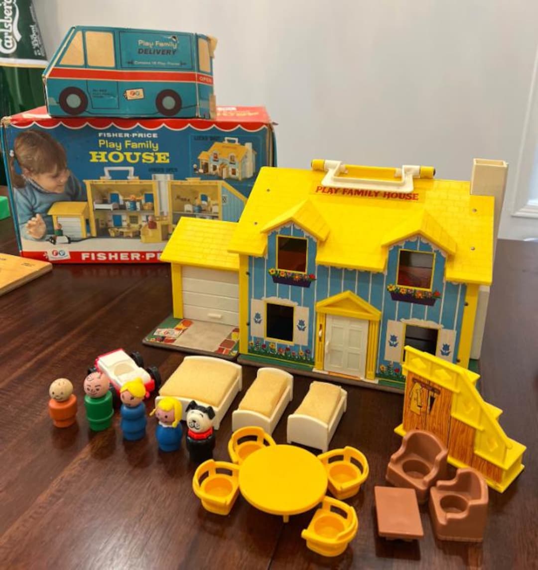 Vintage Fisher Price House 952 COMPLETE YOUR PLAYSET Etsy vintage-fisher-price-house-952-complete-your-playset-etsy
