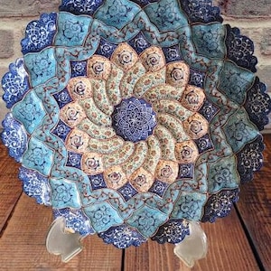 Plates Minakari, Plates Wall Hanging, Handmade