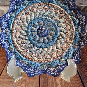 Plates Minakari, Plates Wall Hanging, Handmade
