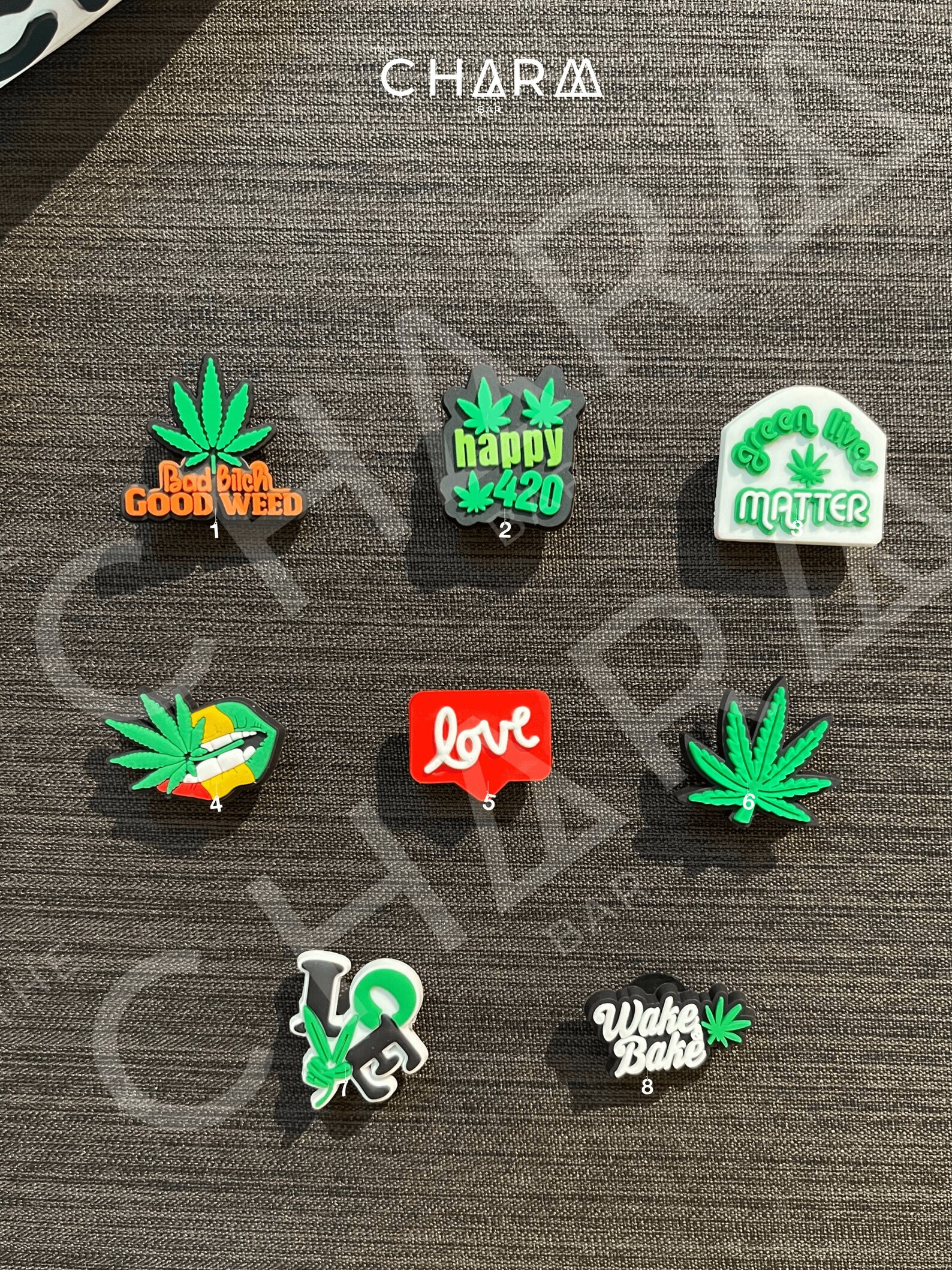 Herbalist Croc Charms Weed Croc Charms Quote Croc Charms Etsy