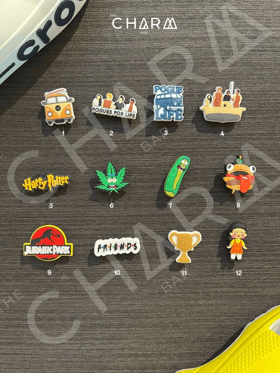 croc charms funny