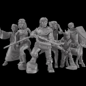 HeroQuest Hero characters, Dungeons and Dragons 80's Cartoon Variants