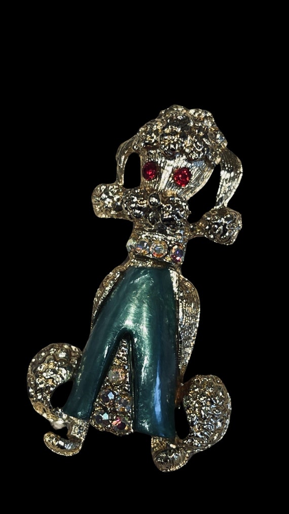POODLE PIN 1950’s vintage in mint condition - image 3