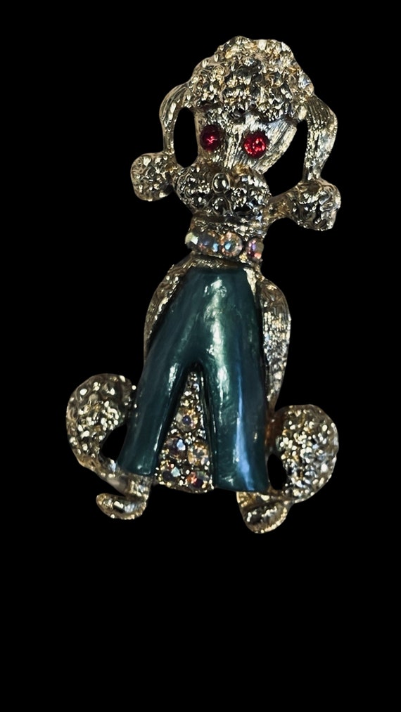 POODLE PIN 1950’s vintage in mint condition - image 5