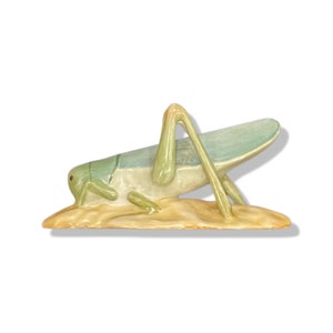 HEREND HUNGARY GRASSHOPPER Figurine B5A Hand Painted Porcelain #15 | Herend figurine | Hungarian porcelain | insect figurine.