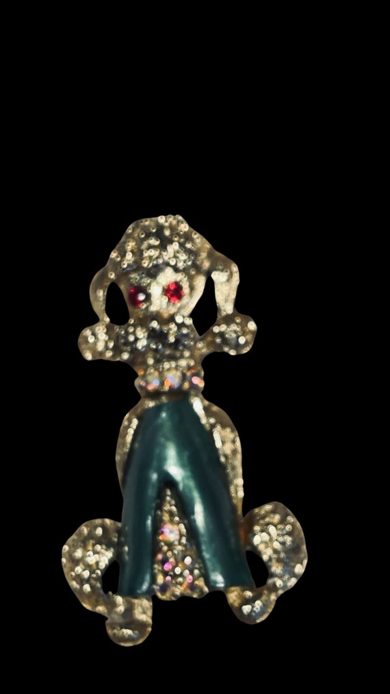 POODLE PIN 1950’s vintage in mint condition - image 7