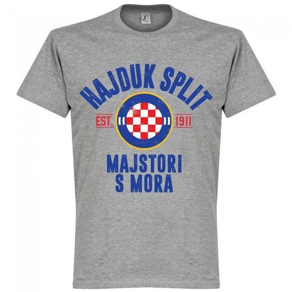 Hajduk Split Established T-shirt Grey 