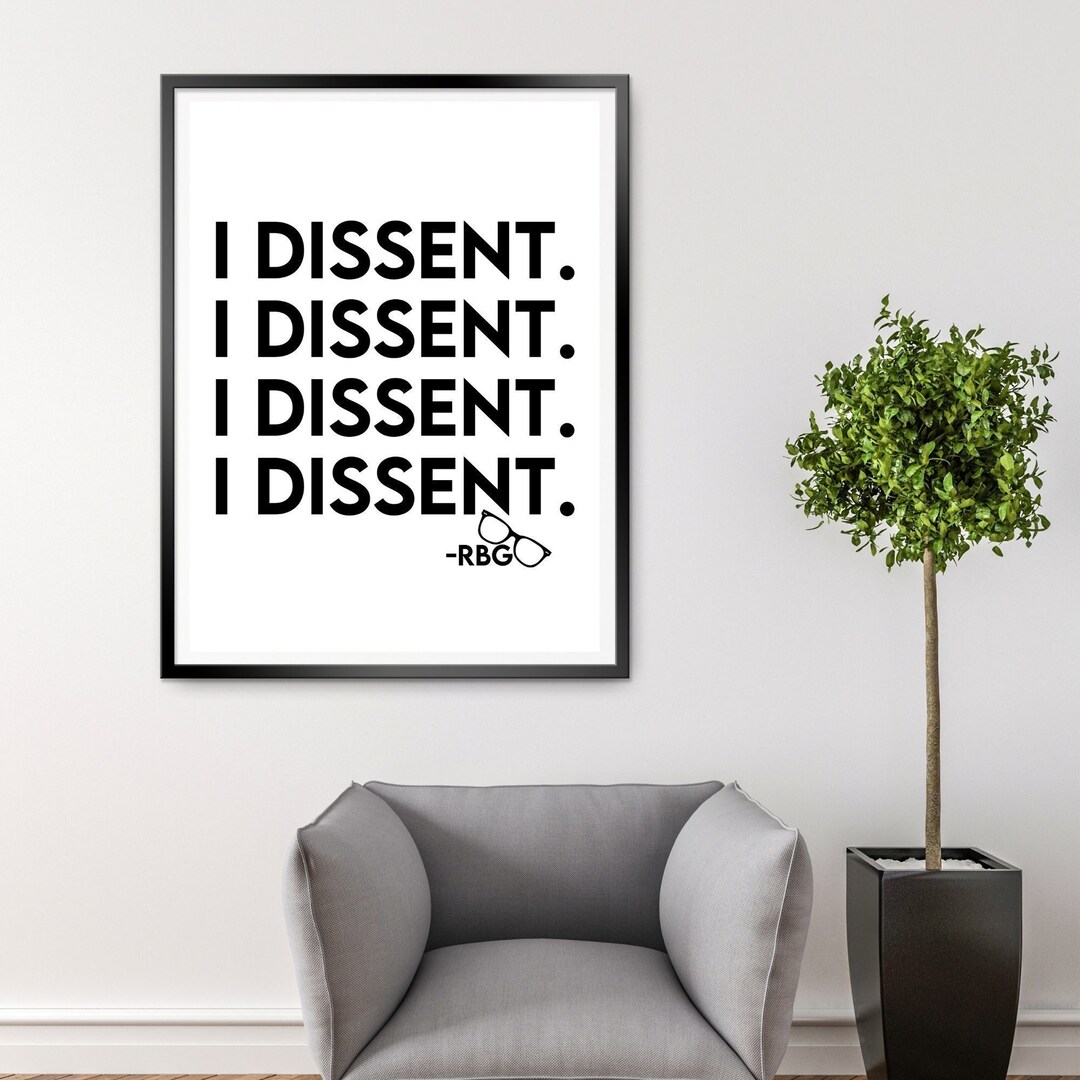 RGB Women's Rights Art Printable, Equal Rights, Speak Your Mind Digital