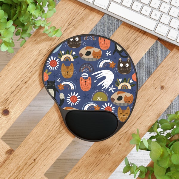 Rainbow Mouse Pad Etsy