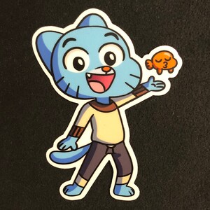 Anime Darwin Watterson | The Amazing World of Gumball | Sticker