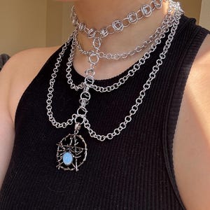 Spider’s Web Chainmail Choker