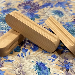 Solid Red Oak 9.5 inch Tailor&#39;s / Quilting Clapper Smooth Finished New