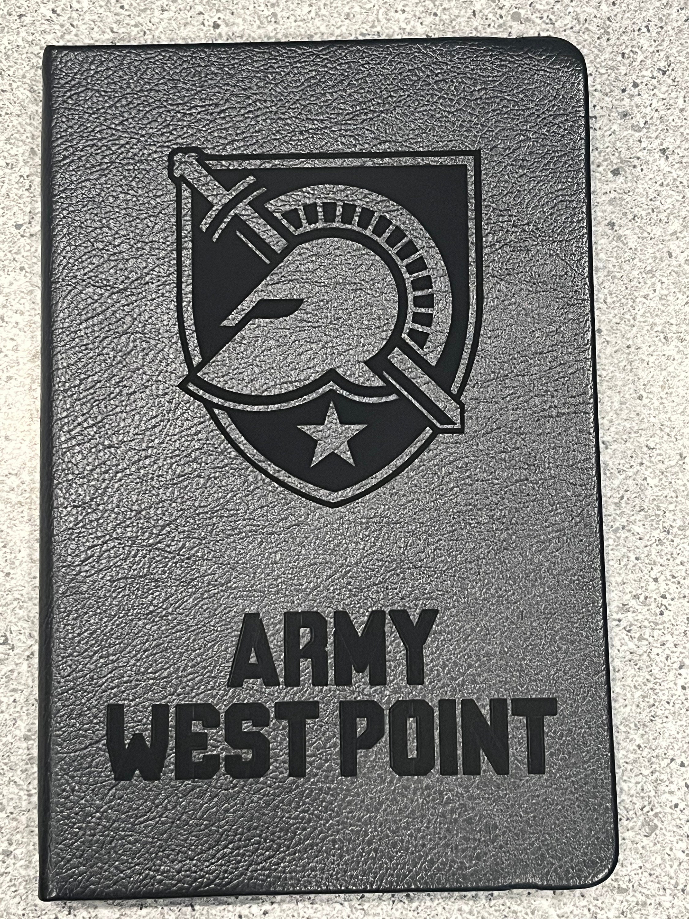 Army- West Point Black Notebook