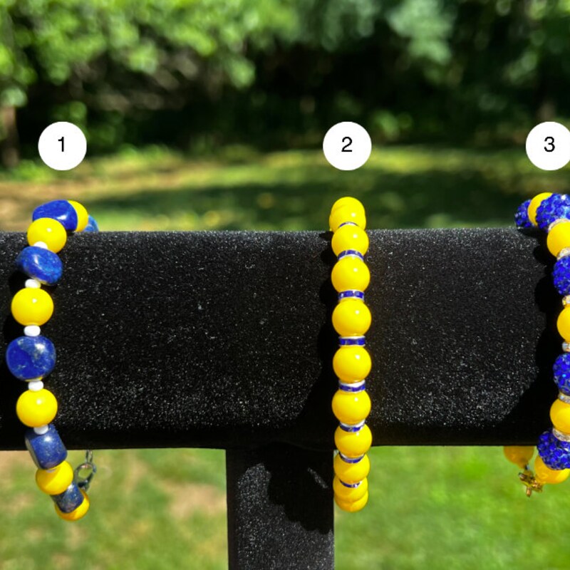 Yellow Bracelet - Etsy