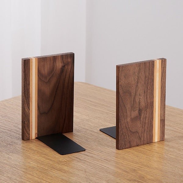 Wood Bookends Etsy
