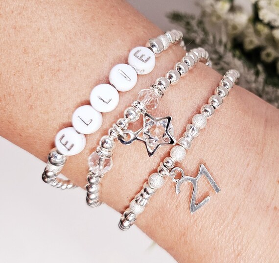 Bracciale Donna 21° Compleanno Argento Con Ciondolo Cuore – Regolabile Con Sacchetto Regalo Lu Bella - 2