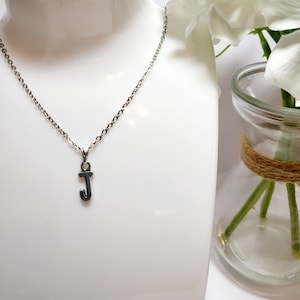 Collar con colgante inicial personalizado, regalo personalizado para mamá, amiga, hija. Collar de plata para niñas y mujeres, regalo de joyería personalizado