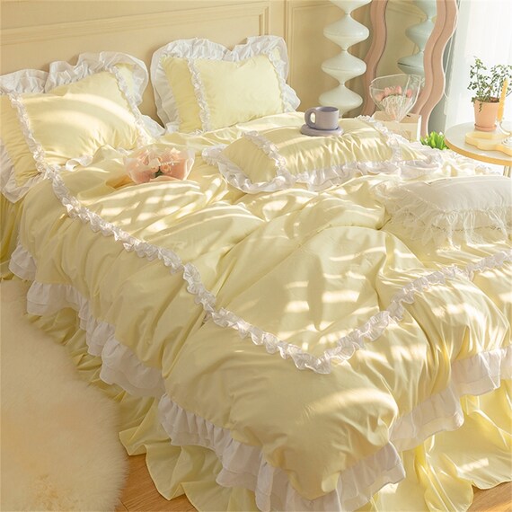Girls yellow bedding cheap