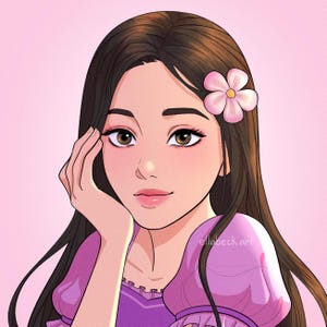 Character Portrait, Bust Up, Profile Picture personal illustration, drawing, digital art commission, book character art, cute style, cartoon