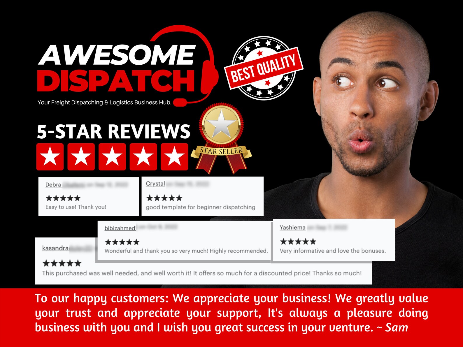 Freight Dispatcher Branding Template Pack for Your Truck Etsy