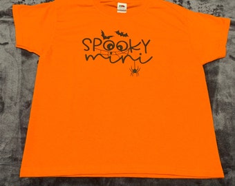 T-Shirt Halloween spooky Mini, Partner Look, Creepy, Disguise