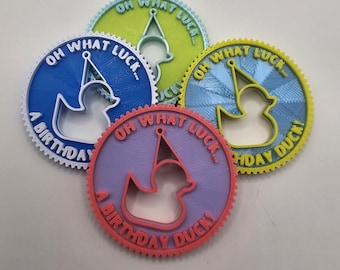 Duck Birthday Coins Bulk Order 20 coins