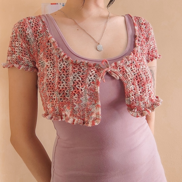 Elyse Cardigan haak geschreven patroon