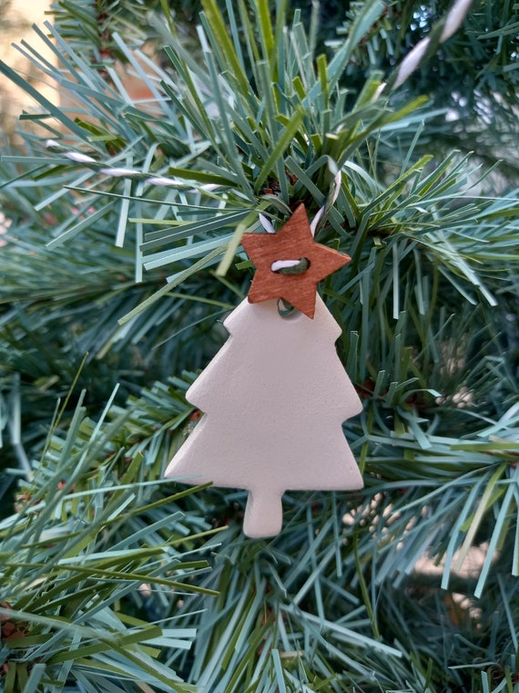 Clay Christmas Tree Decoration